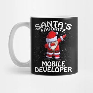 Santas Favorite Mobile Developer Christmas Mug